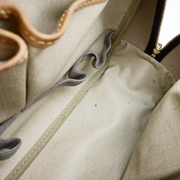 AUTHENTICITY GUARANTEED LOUIS VUITTON LV Logo Deauville Hand Bag Monogram - Picture 9 of 15